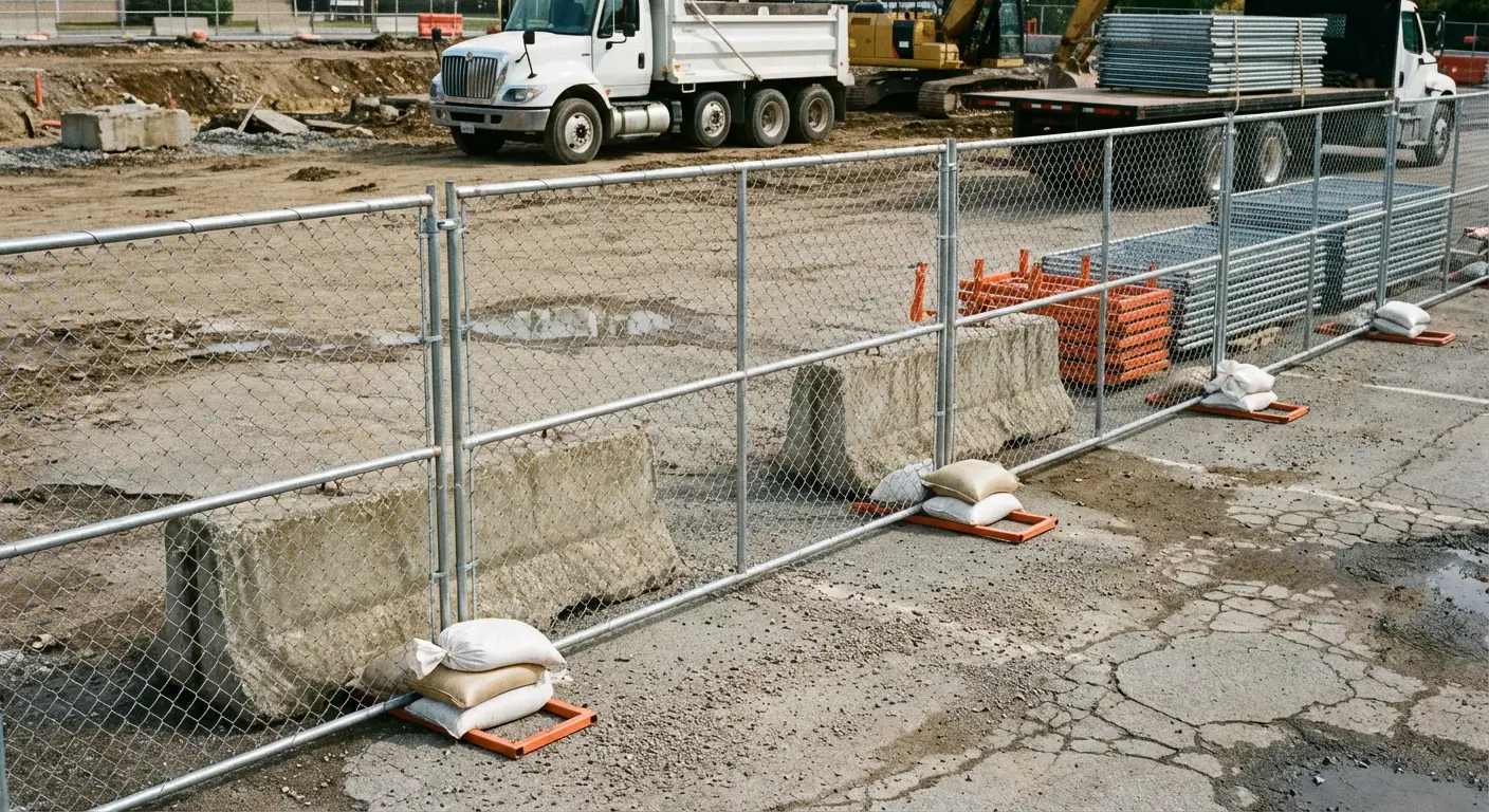 Modular Chain Link Panels in Valencia, CA