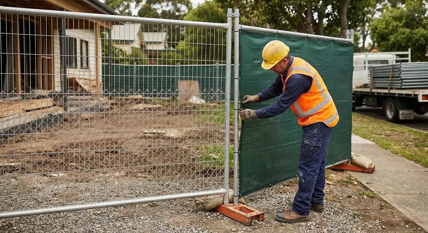 Valencia residential fencing project