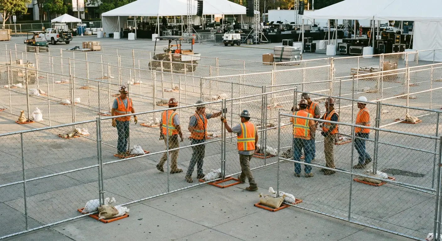 Large-Scale Event Logistics in Valencia, CA