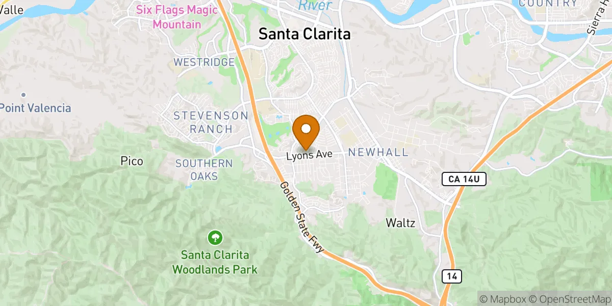  neighborhood map in Valencia, CA