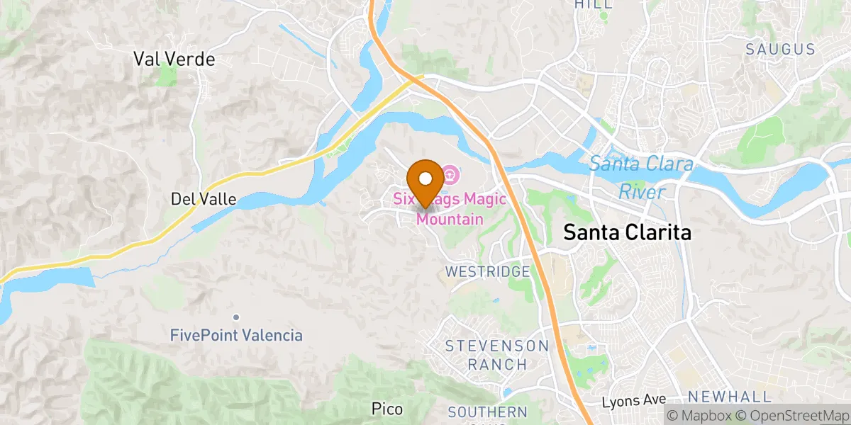  neighborhood map in Valencia, CA
