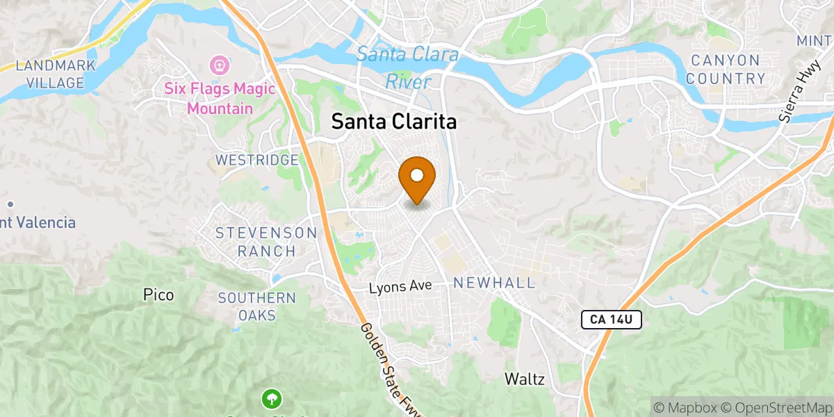  neighborhood map in Valencia, CA