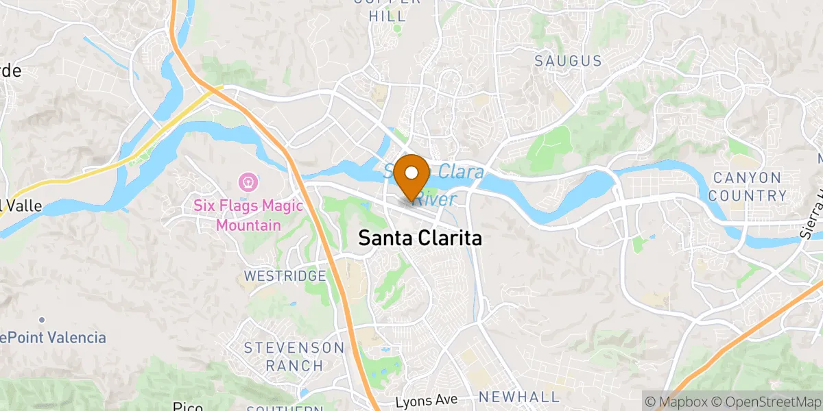  neighborhood map in Valencia, CA